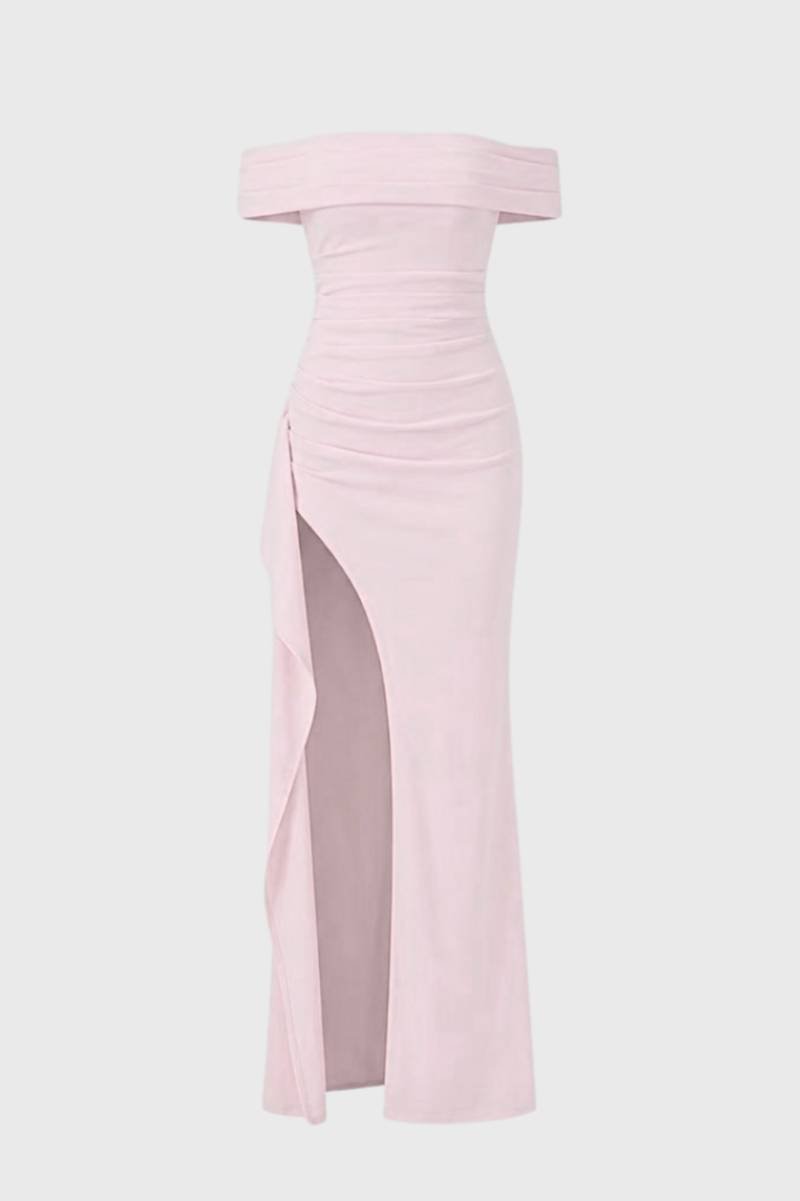 Elegante Off Shoulder Maxi Jurk
