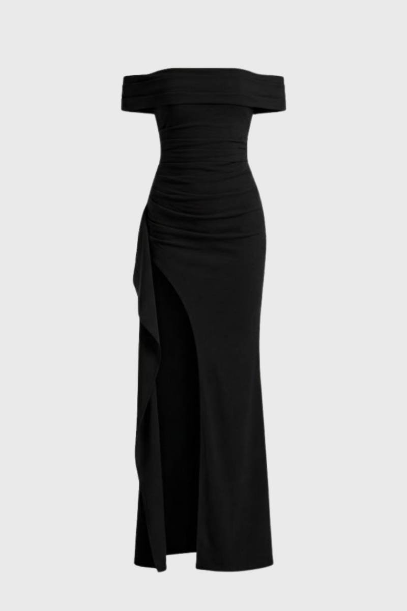 Elegante Off Shoulder Maxi Jurk